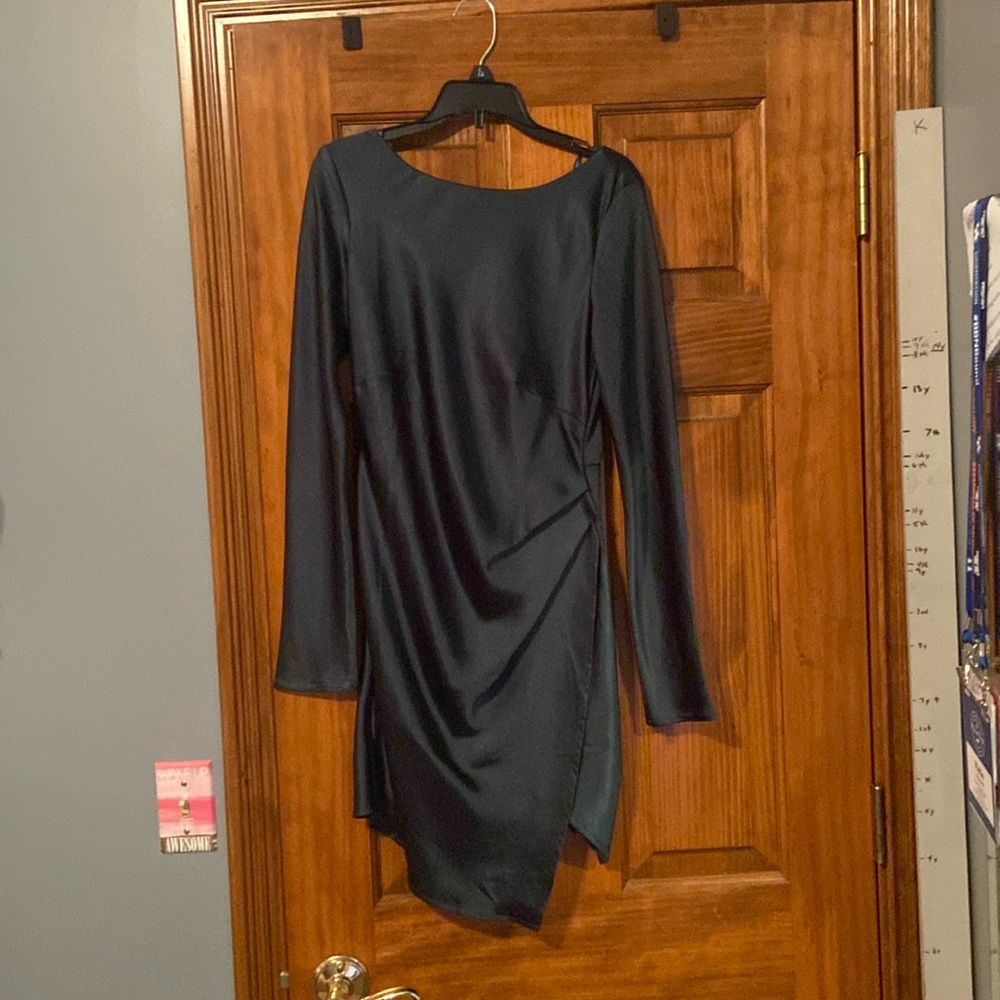 Saints and Secrets Long Sleeve Green Dresss